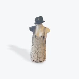 Mesh And Lace Tunic/tank Top NWT